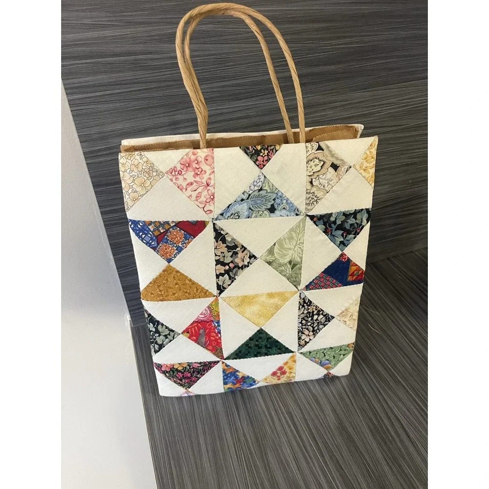 Custom Ultimate Paper Bag With Handle reusable tote bag‎